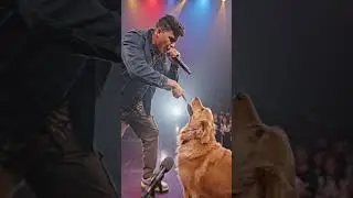 Rap with Dog 🐕 ❤️ #shortvideo #shorts #kidsvideo #viral #ai #aivideo