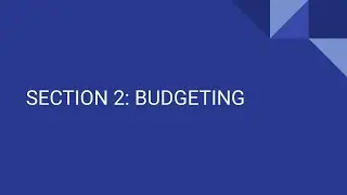 Budgeting and Tithes - Level 1 Financial Freedom Seminar