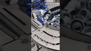 Bowl Feeder for Cap | Vibratory Bowl Feeder for Caps | Cap Bowl Feeder | RNA Automation #bowlfeeder