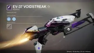 EV-37 Voidstreak Sparrow | Destiny 2