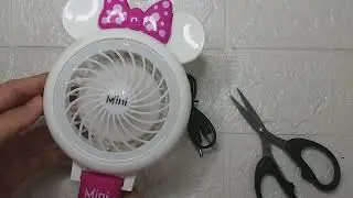 Unboxing Minnie Mouse Fan ASMR #toyfancy#asmr
