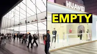 Китай этого не ожидал! В магазинах Apple посетителей больше, чем в магазинах Huawei!