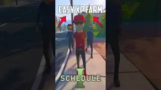 FAST AND EASY XP FARM - Schedule 1
