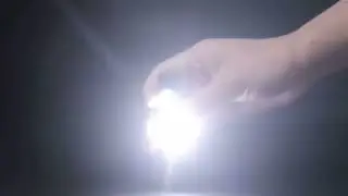 Linterna Led Strober Recargable Mini 3en1