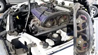 Installing Clear Timing Cover On 1G DSM 4G63