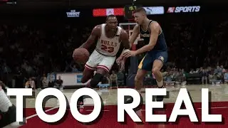 NBA 2K26: Реалистичные моменты игры молодого Майкла Джордана