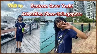 Sentosa Cove Yacht 🚢⛵🚤 #singapore #traveling  #explore  #travelvlog #adventure #nature #sentosa