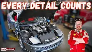 Reassembling a Ferrari 456 V12 | Cam Cover Sealing & Final Assembly