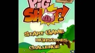 Pig Shot iPhone/iPod Gameplay Video - The Game Trail