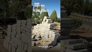 Roadside Pathways Development | Curb Stones, Tuff Tiles Installed | Grand One City Grand Features