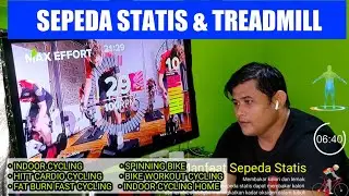ALAT FITNESS &bull; SEPEDA STATIS & TREADMILL &bull; INDOOR CYCLING CLASS &bull; CARDIO CYCLING &bull; GOWES &bull; BERSEPEDA