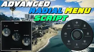 Free Radial Menu Script | Radialmenu Script | QBCore/ESX | FiveM Tutorial #205