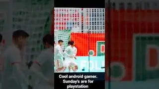 cristiano Ronaldo against Spain. playstation