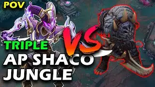 AP Shaco Jungle VS. Rengar [ Hyper Carry 9-1-5 ]