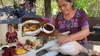 Tamales de chompipe para navidad