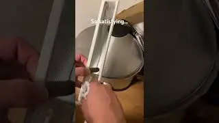 SO SATISFYING! Clearing the Lint Trap after Drying Whites!