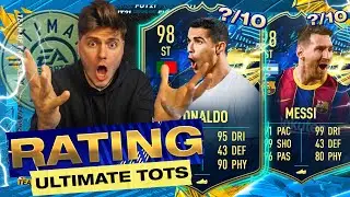 RANKING ALL THE BEST ULTIMATE TOTS PLAYERS in FIFA 21