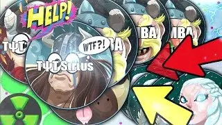 SIMBA VS TYT CLAN !! BIGGEST POPSPLIT DESTRUCTIONS EVER!? CANONSPLIT GONE WILD In Agar.io