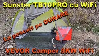 Soba pe motorina SunSter si VEVOR 8kw consum mic si silentioase