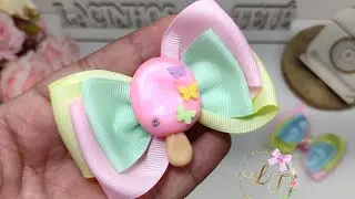 Laço Lívia 🎀 Gaste pouco e ganhe muito dinheiro.  laço para para iniciantes.