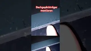 Dachtr&auml;ger an Model Y montieren (Teil 1) richtige Stelle finden