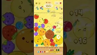 || Merge Fruits Puzzle || #games #mergepuzzle #gaming #puzzle #gameplay #fruits #fruit