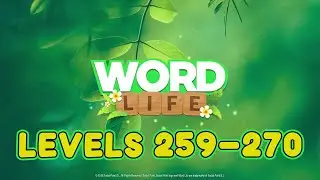 Word Life - Crossword puzzle Levels 259 - 270 Answers