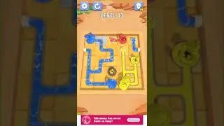 Water Connect&nbsp; Puzzle level 13 walkthrough solution|Gameplay||AloneGamestips|#WaterConnectP#shorts.