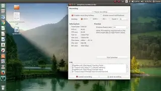 how to record video in ubuntu by using simplescreenrecorder(SSR)
