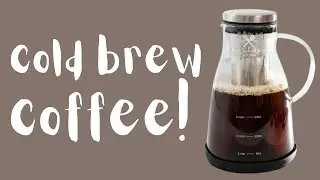 How To Use Zulay Kitchen's Cold Brew Coffee Maker | On Amazon
