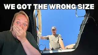 We Screwed Up Our Bus Build (Wrong Size Skylight!)