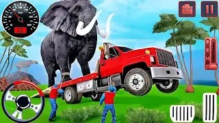 US Animal Cargo Truck Driving Game 3D - Animal Transport Cargo Truck 2024 - Andriod Gameplay