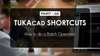 Batch Operation | CAD Pattern Making Tutorial | TUKAcad Shortcuts - TUKAdesign