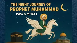 История Исры и Мираджа: Ночное путешествие пророка Мухаммеда на небеса.