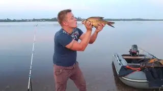 Рыбалка на кубенском озере.
