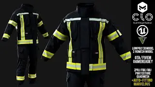 Dynamate Plus Parallon Firefighter Suit &ndash; Nomex Kevlar