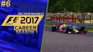 F1 2017 Career Mode  - Belgium Madness