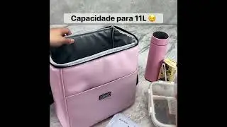 Bolsa T&eacute;rmica Move Grande Rosa Candy