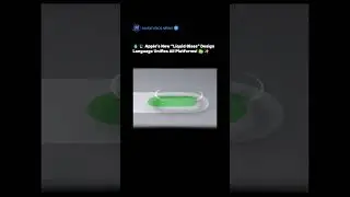 💧🔮 Apple&rsquo;s New &ldquo;Liquid Glass&rdquo; Design Language Unifies All Platforms! 🍏✨