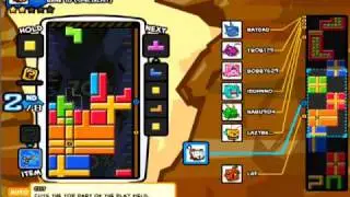 Tetris Friends: Rally 8P Gameplay
