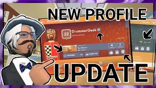 New Profile Menu UI | Rec Room Update