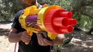 NERF SUPER SOAKER CPS 3200 - WATER GUN WITH BACKPACK | Rucksack Wasserpistole | ซุปเปอร์ปืนฉีดน้ำ
