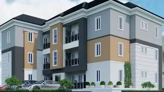 6 Units of 3 and 2 Bedroom Block of Flats proposed design by @corehygge