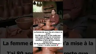 La femme de mon fils m&rsquo;a mise &agrave; la porte J&rsquo;ai 80