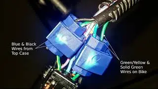 Connecting a GiVi E160 Brake Light Kit To the Wiring of a Honda CTX700