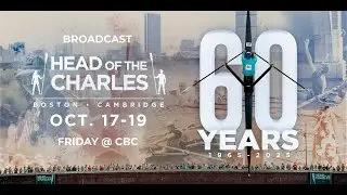 Friday @ Cambridge: HOCR60 2025 Head Of The Charles Regatta - Broadcast on The Rowing Channel