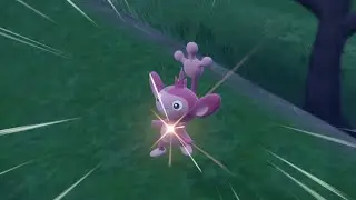 Shiny Aipom in Pokemon Violet
