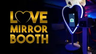 #photobooth Our NEW and Exclusive Love Mirror Booth 📸💙💞