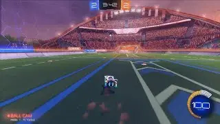 Simple Aerial shot Rocket League