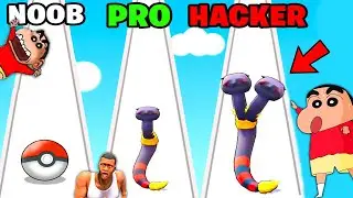 SHINCHAN and CHOP Hiring MONSTERS in MONSTER SQUAD RUSH Gameplay in hindi | noob pro hacker |AMAAN-T